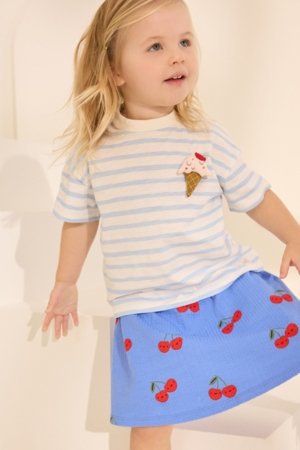 NEXT t-krekls un svārki, AG9827, 80-86 