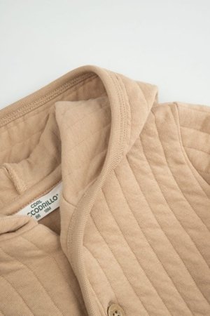 COCCODRILLO džemperis ar rāvējslēdzēju ar kapuci, brūns, izmērs 