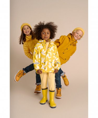 REIMA ūdensnecaurlaidīga jaka VESI, dzeltena, 5100025A-2351 5100025A-2351-134