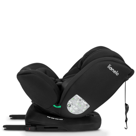 LIONELO autokrēsls BASTIAN I-SIZE, Black carbon,  40-150 cm., LO-BASTIAAN I-SIZE 
