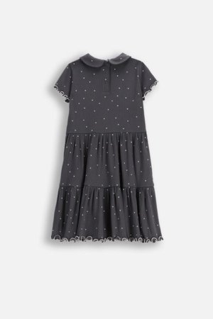 COCCODRILLO kleita ar īsam piedurknēm, pelēka, WC6129201HGK-020-104, 104 cm 