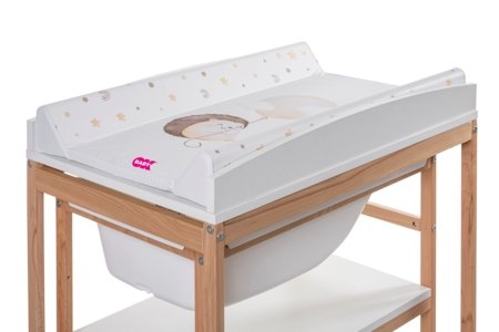 OKBABY koka statīvs ar vannu un pārtinamo virmsmu, 39330100 