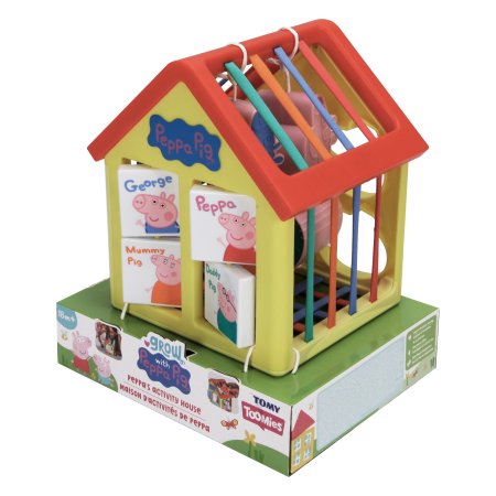TOOMIES šķirošanas spēle Peppas Activity House, E73528 