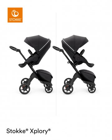 STOKKE Xplory® X ratiņi Rich Black, 571401 571401