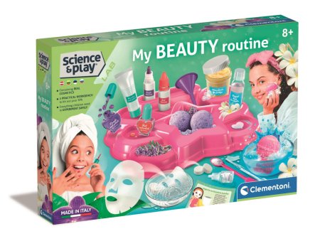 CLEMENTONI SCIENCE & PLAY kosmētikas komplekts My Beauty Routine, 50822 