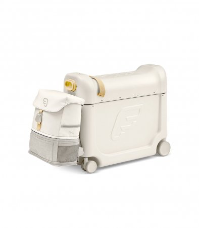 Stokke® transformējams čemodāns un mugursoma JETKIDS™, white, 570605 570605