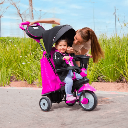 SmarTrike Swing DLX trīsritenis, rozā, 6500600 