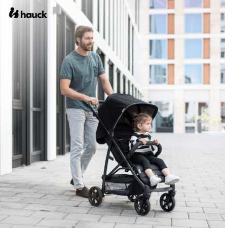 HAUCK ratiņi RAPID 4D, Black, 148457 