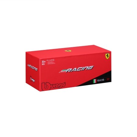 BBURAGO 1:43 Sacīkšu automašīnas modelis Ferrari 312 P 1972, 18-36302 