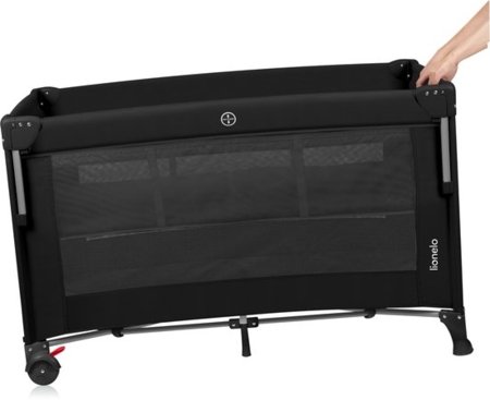 LIONELO gultiņa-manēža ELLEN, Black carbon 