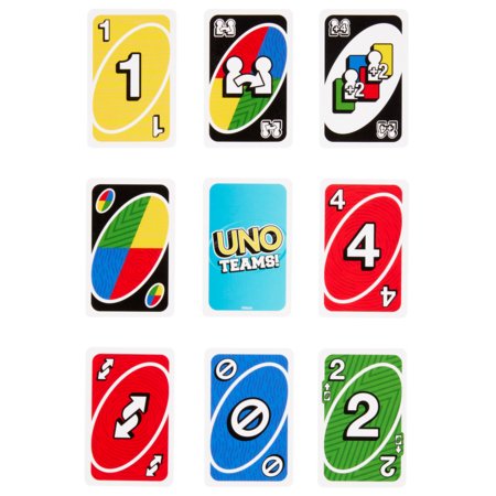 MATTEL GAMES UNO kārtis Teams, HXT58 