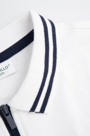 COCCODRILLO krekls ar īsām piedurknēm ELEGANT JUNIOR BOY, balta, WC5143603EJB-001-164, 164 cm 