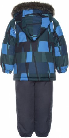 HUPPA Komplekts Avery petrol pattern/ dark gray 41780030-92766 41780030-92766-086