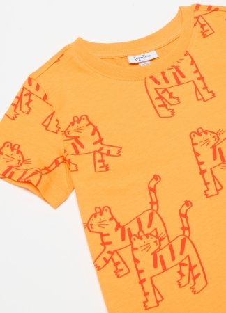 OVS t-krekls ar īsam piedurknēm, oranži, , 002045056 