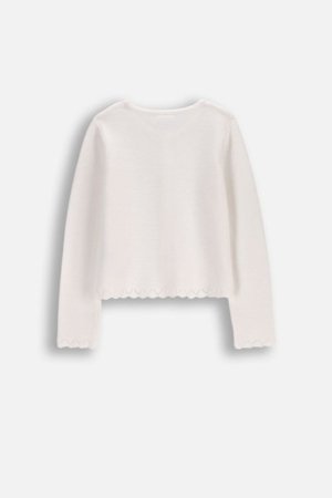 COCCODRILLO kardigāns, balts, WC6172204EJG-001-158, 158 cm 