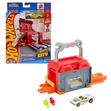 HOT WHEELS City Play and Go trase, asort., JHL43 