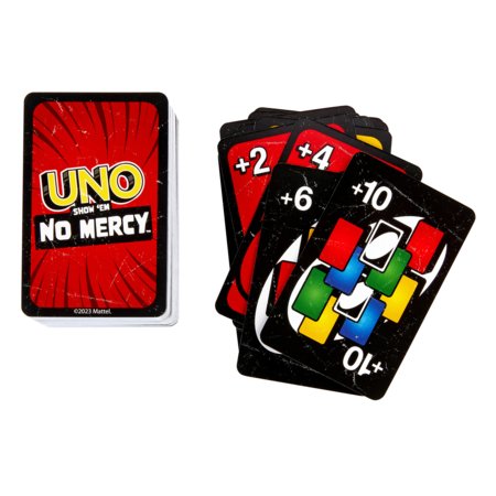 MATTEL GAMES UNO kārtis No Mercy, HWV18 