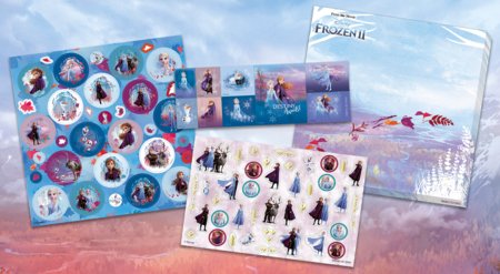 TOTUM FROZEN uzlīmes komplekts, 680692 