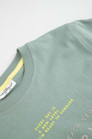 COCCODRILLO t-krekls ar īsam piedurknēm, zali, WC6143203NBJ-011-140, 140 cm 