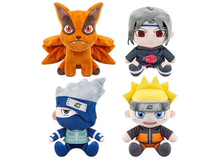 NARUTO plīša rotaļlieta, 25cm., dažādi, 466192 