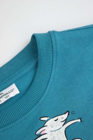 COCCODRILLO t-krekls ar īsam piedurknēm, zali, izmērs 