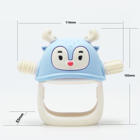 SMILY MIA zobgrauznis REINDEER, Light Blue, 3 m+, M12032-2 