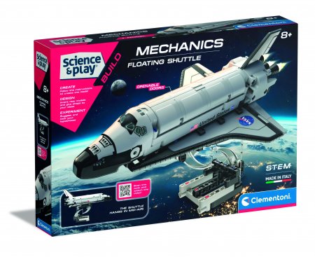 CLEMENTONI MECHANICS konstruktors NASA Floating shuttle, 75069BL 75069BL