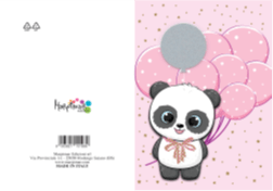 Marpimar mini rokām darināta apsveikuma kartiņa, assort., 8003821151939 