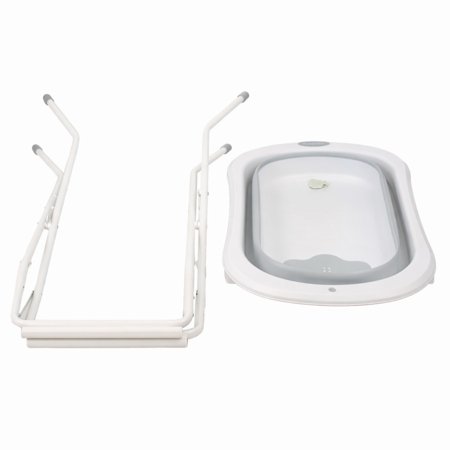 BABYTROLD saliekama vanniņa ar statīvu, White, 19-07PK  