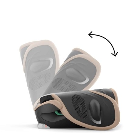 CYBEX autokrēsls SOLUTION G2 I-FIX PLUS, 100-150 cm., Almond beige, 524000679 
