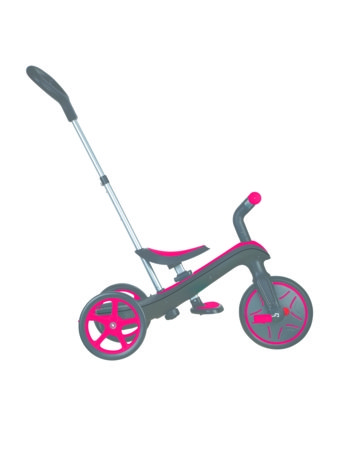 GLOBBER trīsritenis Explorer Trike Foldable 4 In 1, sarkans, 732-102 