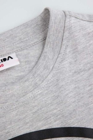 MOKIDA t-krekls MOKIDA COLLECTION BOY, pelēks, ZM5143102MCB-019-140, 140 cm 