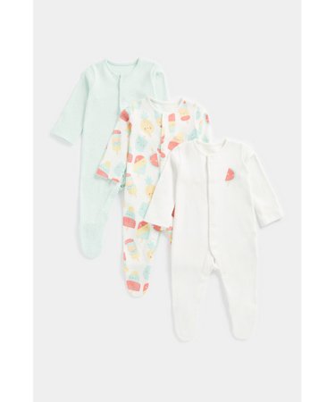 MOTHERCARE zīdaiņu kombinezons, 3 gab., EC652 630068
