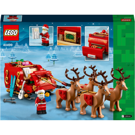 40499 LEGO® Ziemassvētku vecīša kamanas 