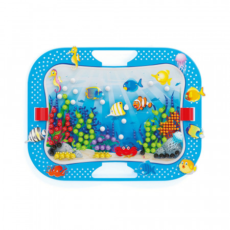 QUERCETTI mozaīku komplekts OCEAN FUN FISH & PEGS, 969 969