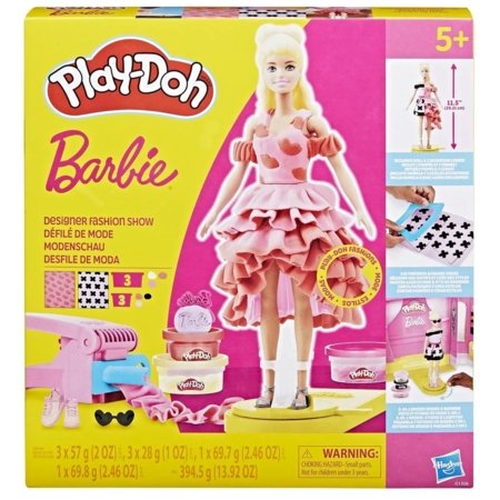 PLAY-DOH Bārbijas dizaineru modes skates rotaļu komplekts, G13565L0 