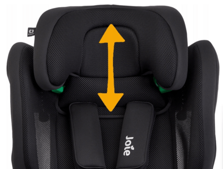 JOIE autokrēsls ELEVATE R129 Mesh, 76-150 cm, Toffee, C2216ABTOF000 