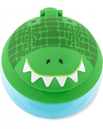 SKIP HOP uzkodu trauks ZOO, crocodile, 12m+, 222ml, 9M932610 9M932610