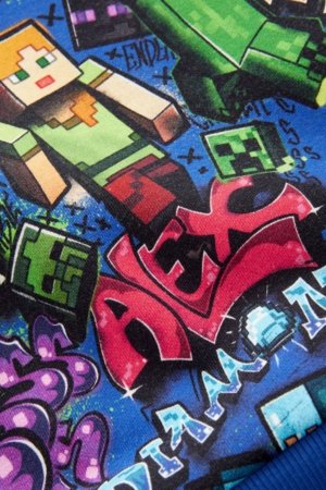 NEXT MINECRAFT džemperis ar kapuci, E35715 152