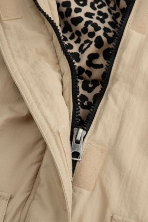 COCCODRILLO jakete OUTERWEAR GIRL JUNIOR, krēmveida, cm 