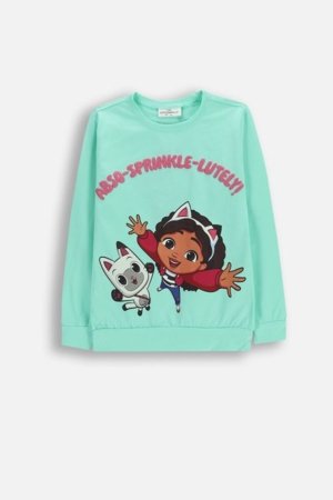 COCCODRILLO t-krekls ar garām piedurknēm, zali, cm 