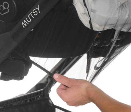 DOOKY autokrēsls tīkls pret kukaiņiem, Black, 5726500 