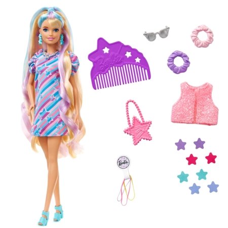 BARBIE Totally Hair Lelle – Ar blondiem matiem, HCM88 HCM88