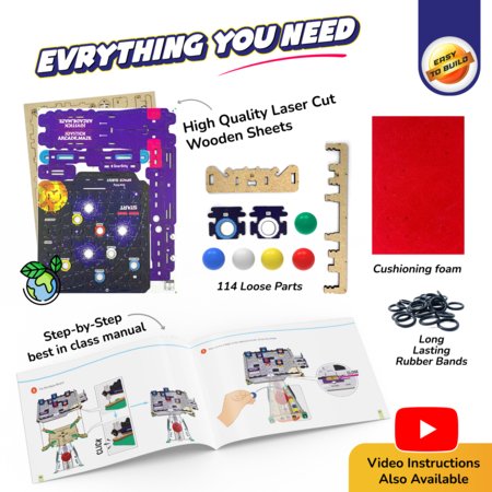 SMARTIVITY konstruktors - kursorsviru arkādes labirinta spēle, SMRT1241 