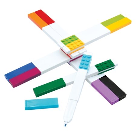 LEGO Iconic marķieri, 10 gab., 53101 