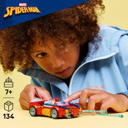 76336 LEGO® ǀ Marvel Zirnekļcilvēka auto pret Saindēto Vilknadzi 