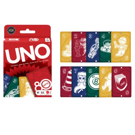 UNO Mattel 80th Ruby Red, JGK30 