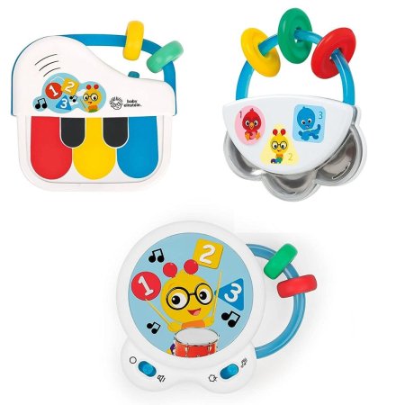 BABY EINSTEIN muzikālā rotaļlieta Small Symphony, 3gab., 13075 