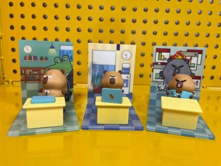 CAPYBARA OFFICE kolekcionējama figūriņa Tuntun Workplace, sortiments., GW-002 