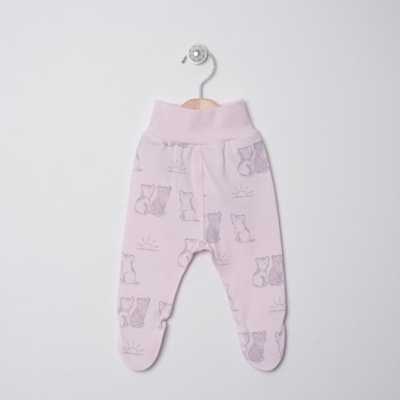 VILAURITA bērnu bikses ar apgrieztām vīlēm NIMI, rozā, art 1145, 56 cm 